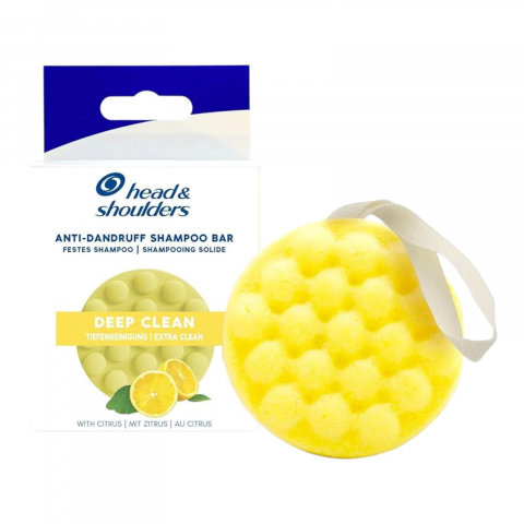 Sampon - HEAD & SHOULDERS Sampon Solid Anti Matreata Deep Clean Citrus 70 g