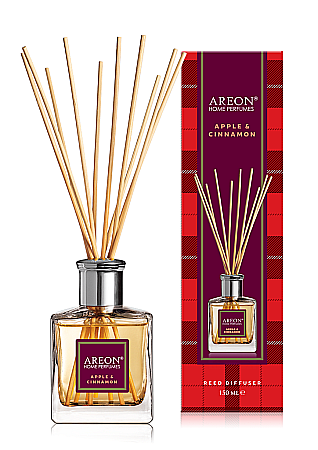 Odorizante - AREON Home Odorizant Camera cu Betisoare APPLE & CINNAMON 150 ml