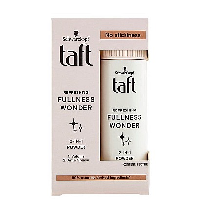 Ingrijirea parului - TAFT Fullness Wonder Pudra Coafat 2 in 1 pt Extra Volum si Reimprospatare Instanta 10 g