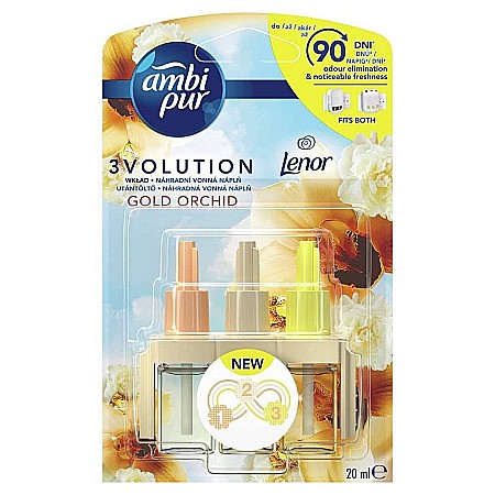 Odorizante - AMBI PUR Rezerva Odorizant Priza 3Volution Lenor Gold Orchid 20 ml