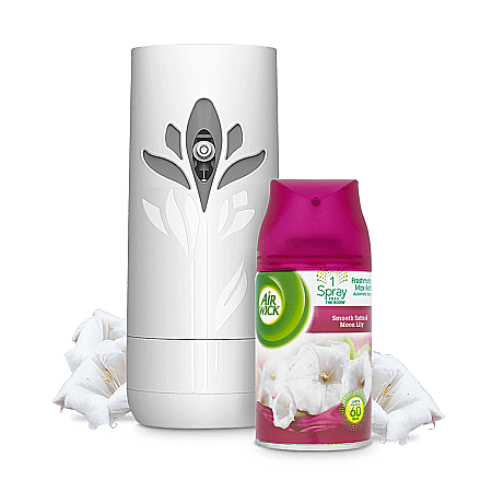 AirWick Aparat Odorizant Camera+Rezerva Smooth Satin & Moon Lilly 250 ml [1]