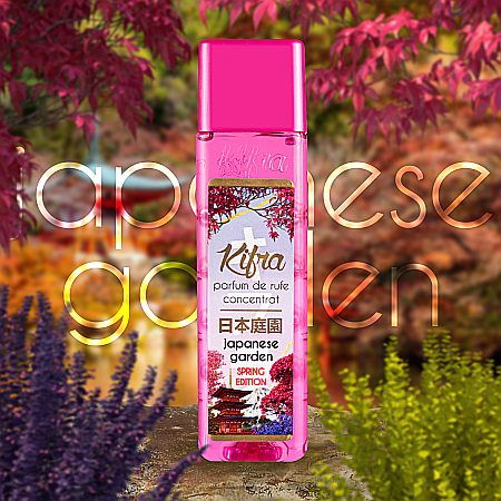Detergent Rufe - KIFRA Parfum de Rufe Japanese Garden 200 ml