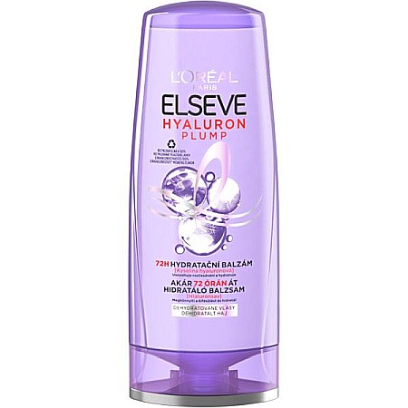 Ingrijirea parului - LOREAL ELSEVE Balsam Hidratant cu Acid Hialuronic 72H Hyaluron Plump 200 ml