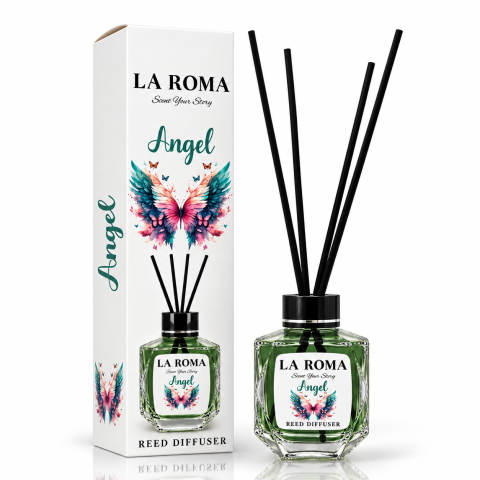 Camera - LA ROMA Odorizant Camera cu Betisoare ANGEL MELEK 130 ml