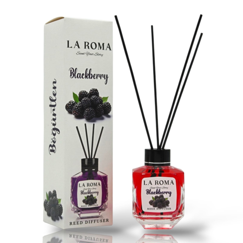 Odorizante - LA ROMA Odorizant Camera cu Betisoare BLACKBERRY 130 ml