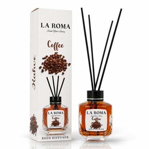 Odorizante - LA ROMA Odorizant Camera cu Betisoare COFFEE 130 ml
