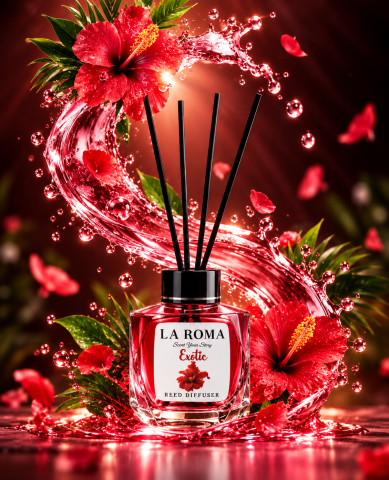 LA ROMA Odorizant Camera cu Betisoare EXOTIC 130 ml [1]