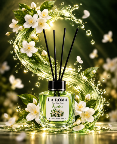 LA ROMA Odorizant Camera cu Betisoare IASOMIE 130 ml [1]