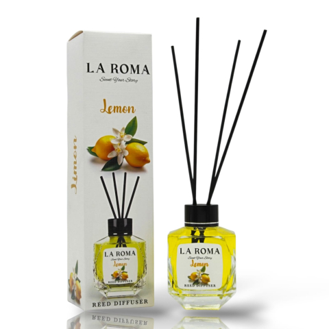 Odorizante - LA ROMA Odorizant Camera cu Betisoare LEMON 130 ml