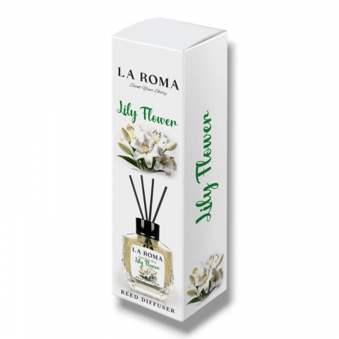 Odorizante - LA ROMA Odorizant Camera cu Betisoare LILY FLOWER 130 ml