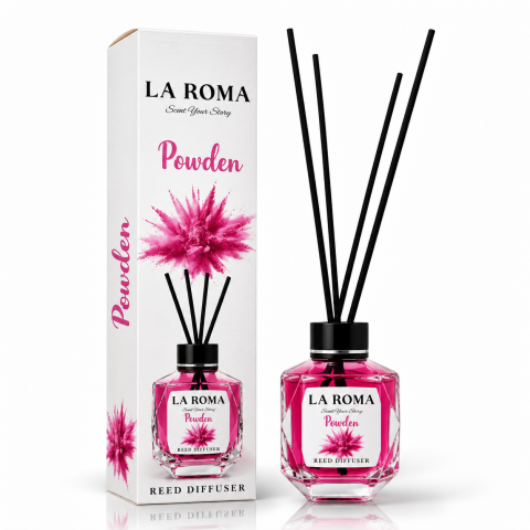 Camera - LA ROMA Odorizant Camera cu Betisoare PUDRA 130 ml