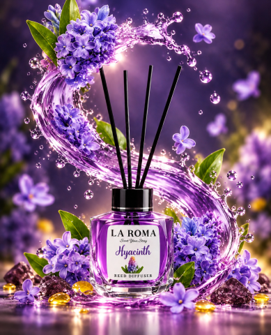 LA ROMA Odorizant Camera cu Betisoare ZAMBILA 130 ml [1]