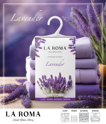 LA ROMA Saculet Odorizant pt Haine/Dulap/Sertare MANGO 26g [10]