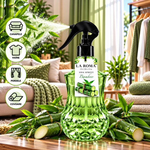 LA ROMA Spray Odorizant BAMBOO 500 ml [1]