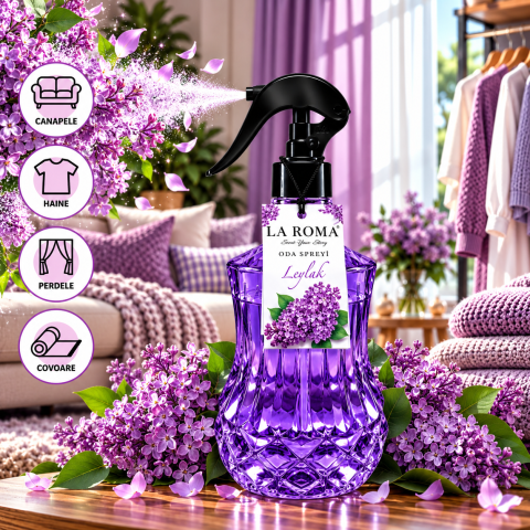 LA ROMA Spray Odorizant LILIAC 500 ml [1]