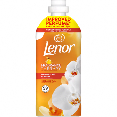 Detergent Rufe - LENOR Balsam de Rufe Gold Orchid & Vanilia 1.239 ml (59 spalari)