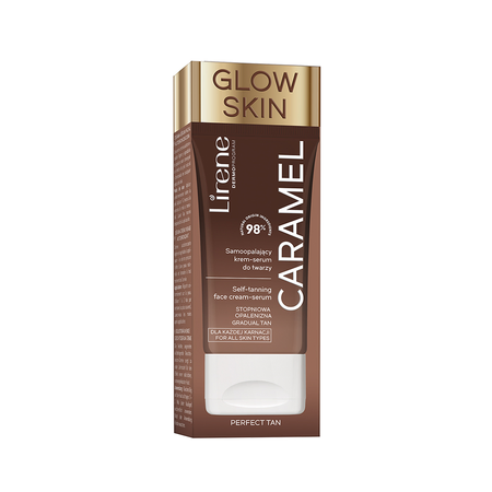 Lotiune de corp - LIRENE Ser Facial Autobronzant Caramel Glow Skin 50 ml