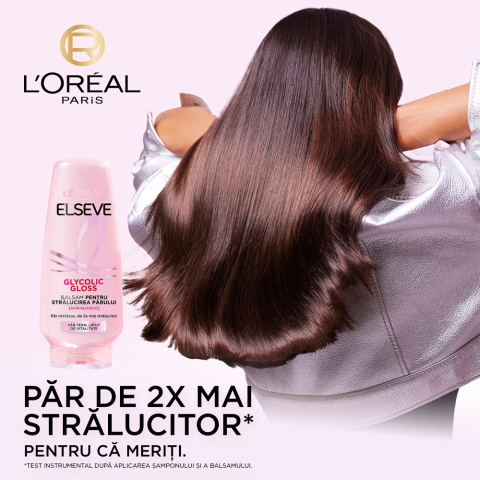 LOREAL ELSEVE Balsam de Par pt Stralucirea Parului Glycolic Gloss 200 ml [1]