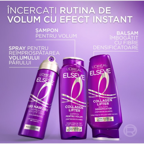 LOREAL ELSEVE Collagen Lifter Spray pt Reimprospatarea Volumului Parului 200 ml [1]