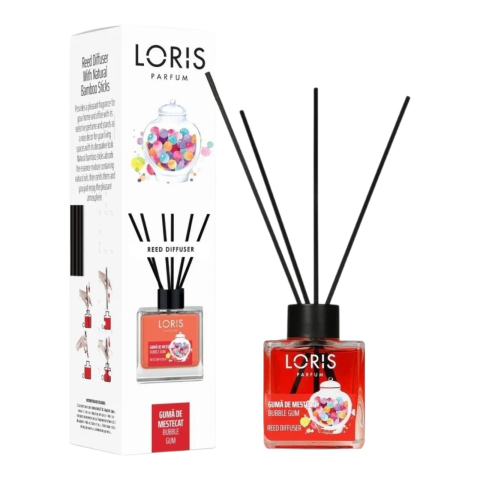 Camera - LORIS Odorizant Camera cu Betisoare BUBBLE GUM 100 ml