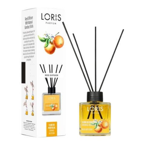 Camera - LORIS Odorizant Camera cu Betisoare FLORI de PORTOCAL 100 ml