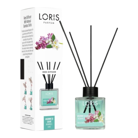 Camera - LORIS Odorizant Camera cu Betisoare IASOMIE & LILIAC 100 ml