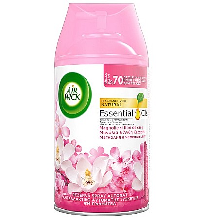 Odorizante - AirWick Rezerva Odorizant Camera Freshmatic Magnolia & Cherry Blossom 250 ml