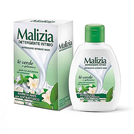 Ingrijire intima - Malizia Sapun Lichid Intim Antibacterian Ceai Verde&Iasomie 200 ml