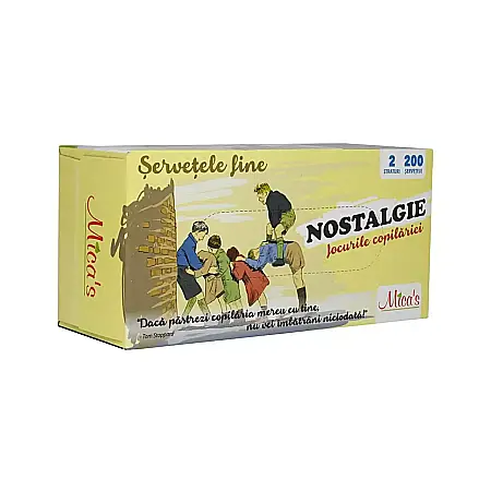Produse de uz casnic - MICAS Servetele Fine Cutie 2 straturi 200 buc/cutie