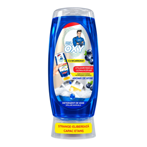 Produse de uz casnic - Mr OXY Detergent Vase Max Power Bicarbonat & Afine 500ml
