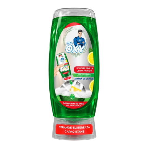 Produse de uz casnic - Mr OXY Detergent Vase Max Power Lemon 500ml