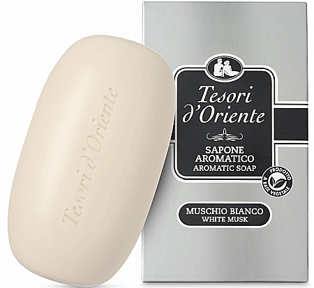Sapunuri - TESORI D’Oriente Sapun Solid Mosc Alb 125g