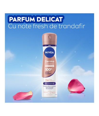 NIVEA Derma Control Spray Antiperspirant Clinical Ultra Comfort 150 ml [1]