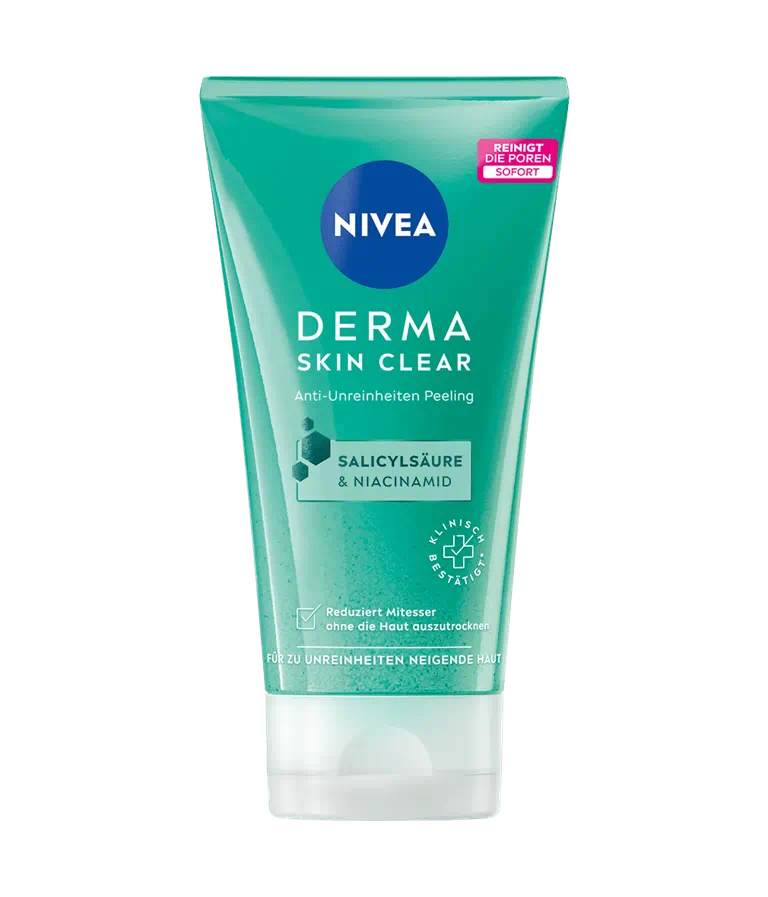 Crema - NIVEA DERMA Scrub Curatare Ten Derma Skin Clear 150 ml