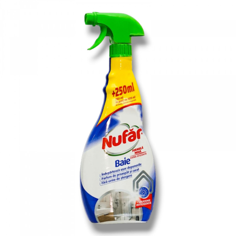 Produse de uz casnic - NUFAR Solutie de Curatat Baia 750 ml