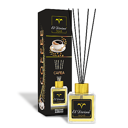 Odorizante - EL DIVINO Odorizant Camera cu Betisoare CAFEA 100 ml
