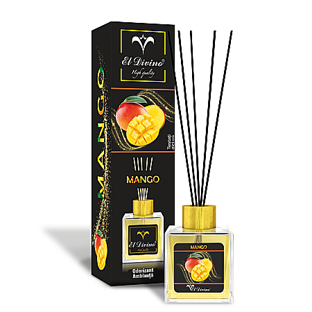 Odorizante - EL DIVINO Odorizant Camera cu Betisoare MANGO 100 ml