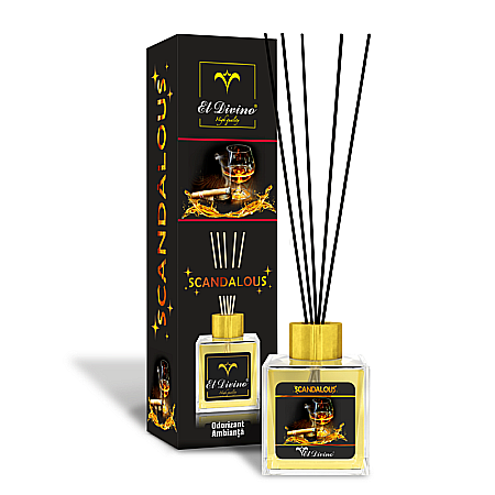 Odorizante - EL DIVINO Odorizant Camera cu Betisoare SCANDALOUS 100 ml
