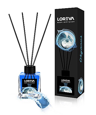 Odorizante - LOREVA Odorizant Camera cu Betisoare OCEAN 100 ml