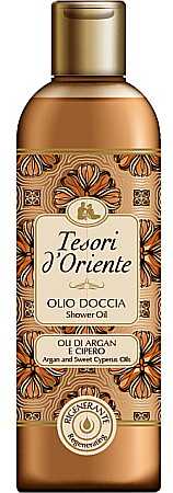 Lotiune de corp - TESORI D’Oriente Ulei de Dus Argan & Chiparos 250 ml
