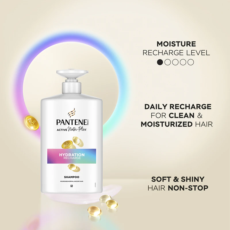 PANTENE Pro V Sampon Hydration Recharge pt Intarirea Firului de Par XL 1L [1]
