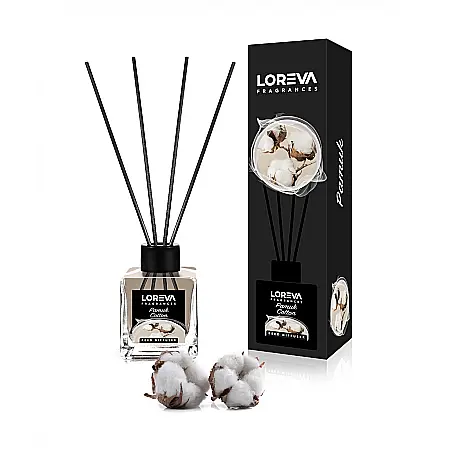 Odorizante - LOREVA Odorizant Camera cu Betisoare COTTON 100 ml