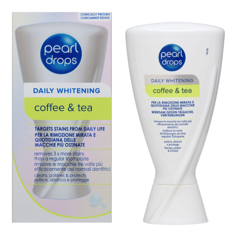 Noutati - PEARL DROPS Pasta de Dinti pt Indepartarea Petelor Coffee & Tea  50 ml