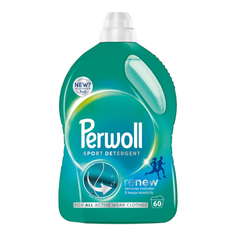 Detergent Rufe - PERWOLL Detergent Lichid Renew Sport 3 L (60 spalari)