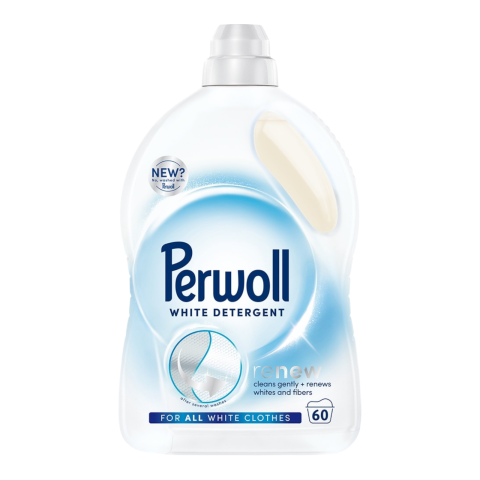 PERWOLL Detergent Lichid Renew White 3 L (60 spalari)