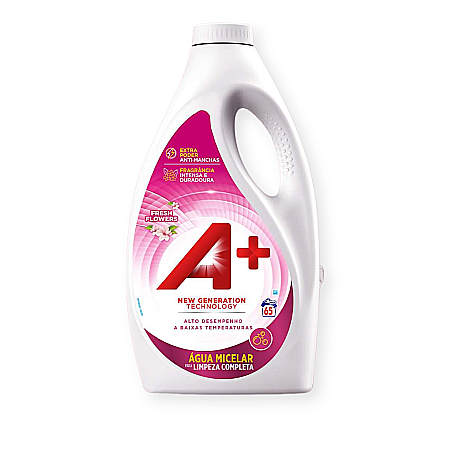 Reduceri - A+ Ariel Detergent Lichid Universal Fresh Flowers cu Apa Micelara 3.25L (65 Spalari)