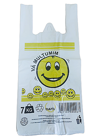 Diverse produse de uz casnic - DAFIN Pungi Tip Maieu Plastic 7KG SET 50 buc