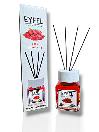 Reduceri - EYFEL Odorizant Camera cu Betisoare CAPSUNA 120 ml