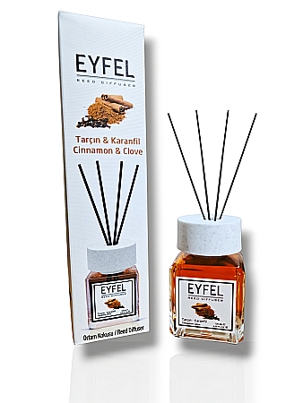 EYFEL - EYFEL Odorizant Camera cu Betisoare SCORTISOARA & CUISOARE 120 ml