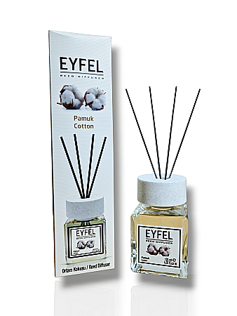 EYFEL - EYFEL Odorizant Camera cu Betisoare COTTON FRESH 120 ml